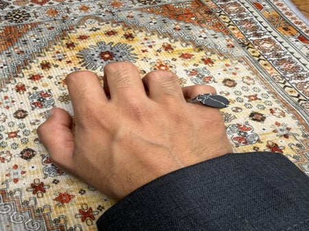 خاتم فضه ملكي