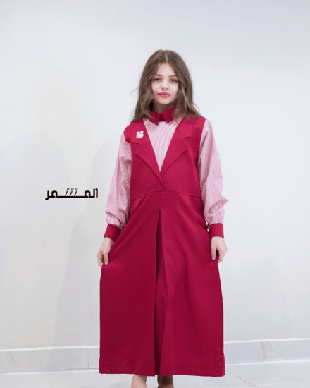 مريول وردي غامق-الدمام
