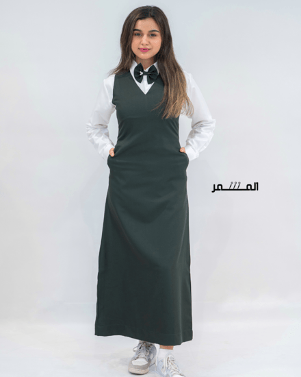 مريول اخضر - ياقة 7