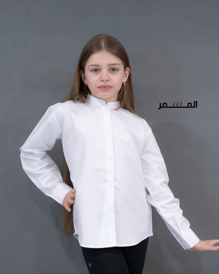 قميص  ابيض صيني - اطفال