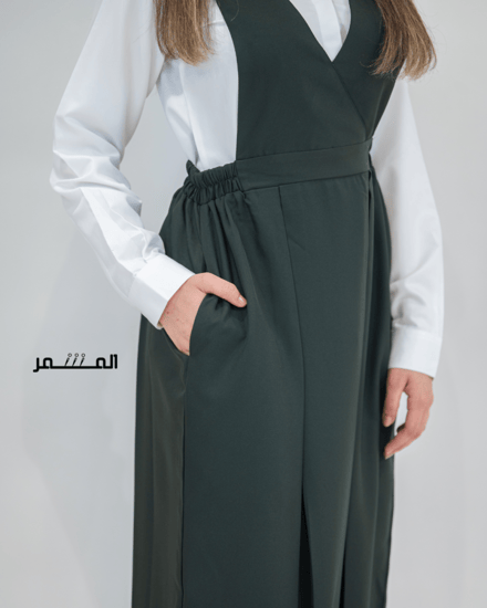 مريول اخضر 7 مطاط