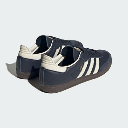 Samba OG Shoes Night Navy / Cream White / Gum