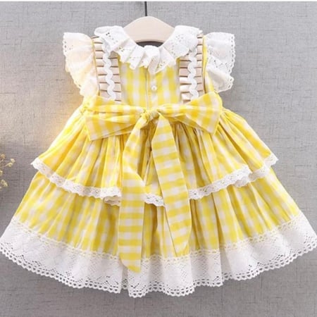 فستان طبقات بناتي