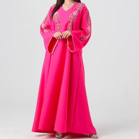 جلابيه كريب بشك ناعم