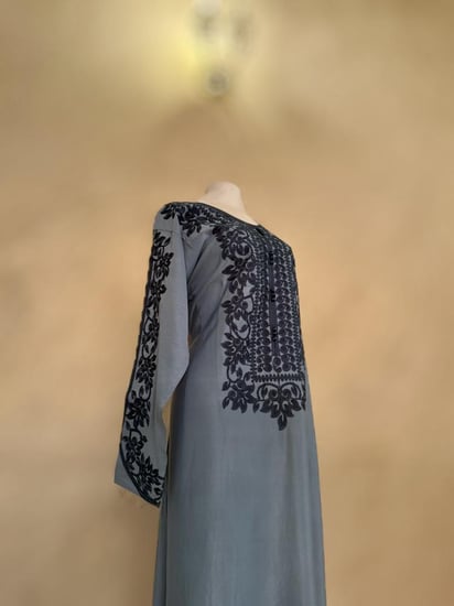 جلابيه مطرزه سماوي