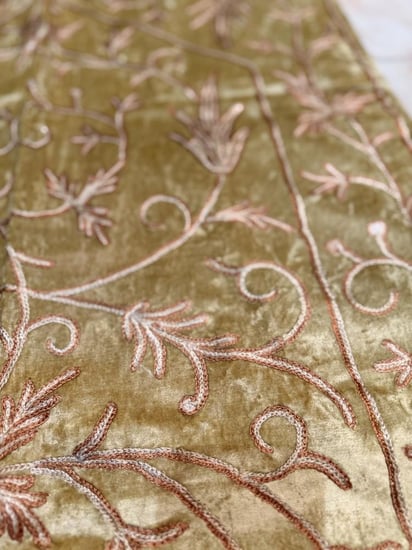 طقم شنطة صلاة كشميري شغل يدوي