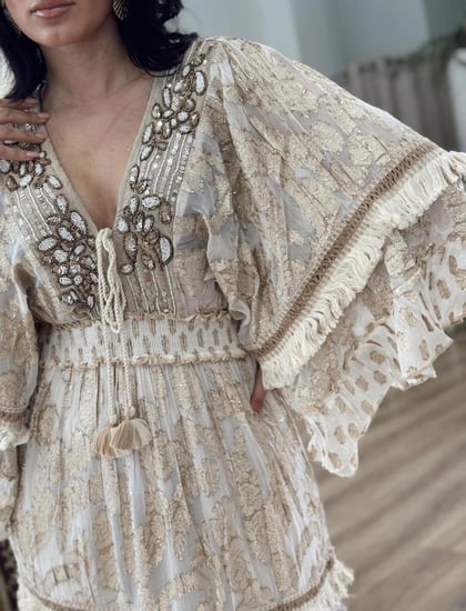 جلابيه بوهيمي بيج (فري سايز)