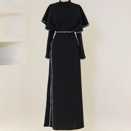 فستان سهرة اسود