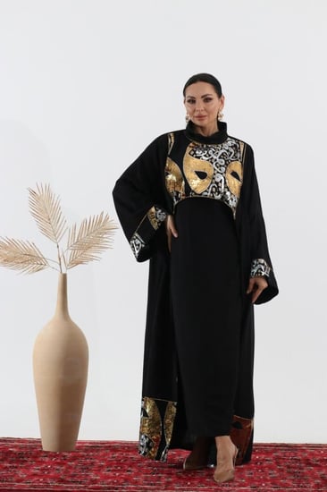 جلابيه قطعتين مقاس فري سايز