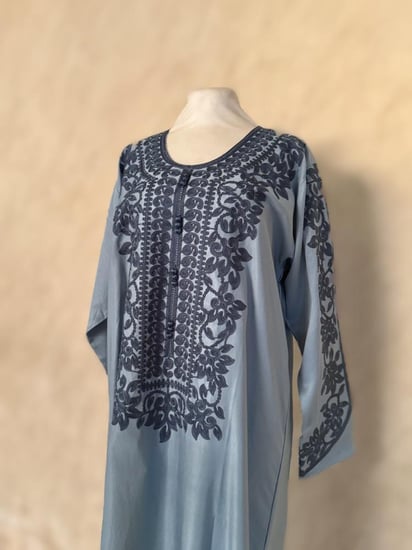 جلابيه مطرزه سماوي