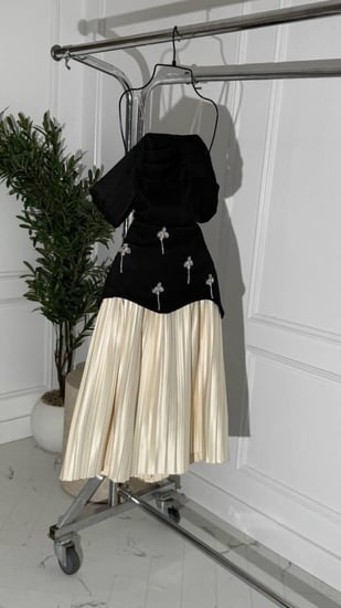 فستان اسود كيوت