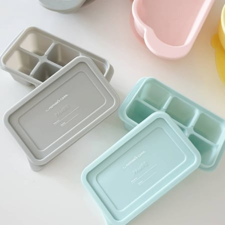 طقم قالب تجميد طعام الأطفال