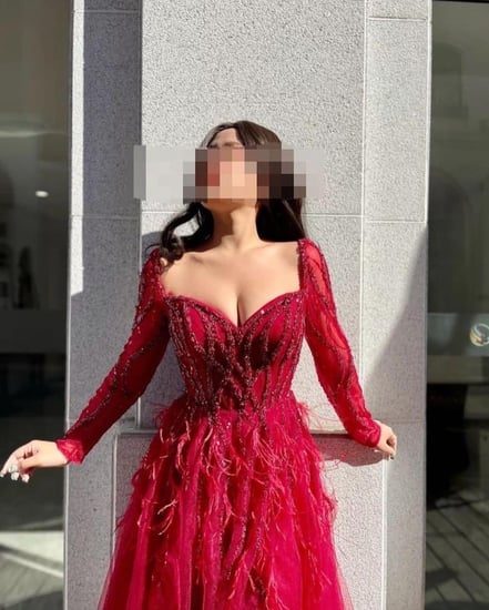فستان فخم
