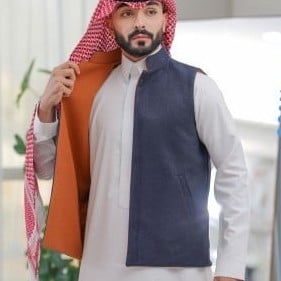 سديري رجالي  دبل فيس لون كحلي جملي