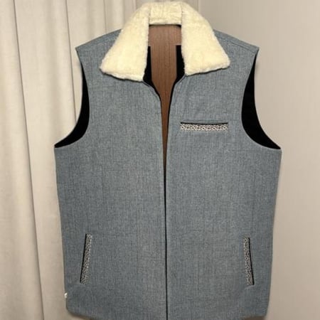 سديري رجالي دبل فيس الوان متعددة/سيف المطيري