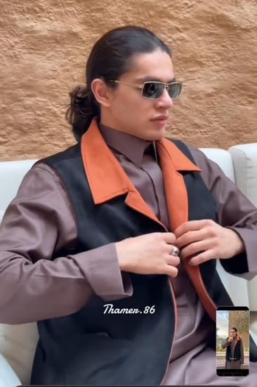 سديري رجالي دبل فيس قلاب جملي اسود