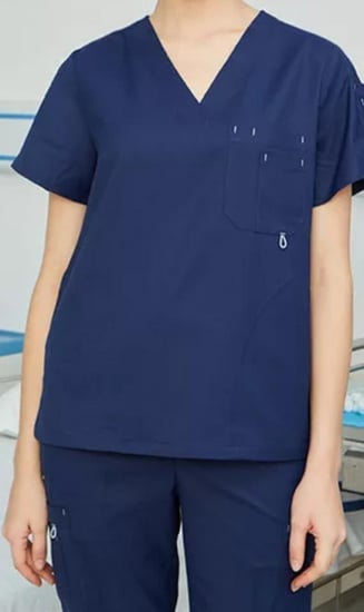 سكراب نسائي مطورVو2 فتحه جيوب ومفتوح من الجوانب+2جيب بالأعلى وجيب بالكتف طقم كامل و3جيوب البنطلون موديل رقم RASL009