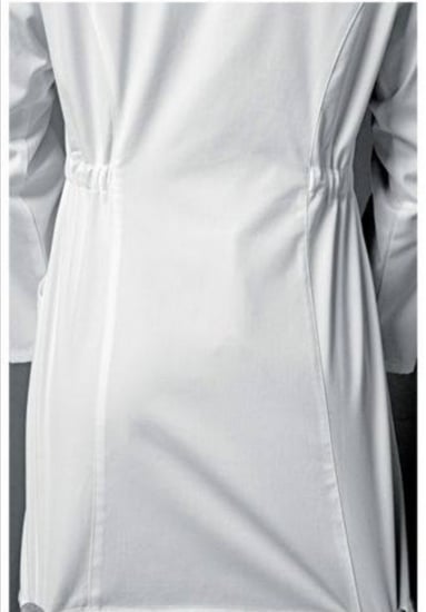 بالطو نسائي عصري مطور لستك (زم) بالوسط 3 جيوب 2 مائلين 4 أزرار قماش درجه أولى رقم RALL008