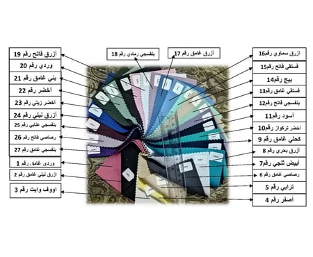 بالطو نسائي عصري (مع لستك زم بالأكمام) 4أزرار 4 جيوب قماش ممتاز موديل رقم RALL007/1