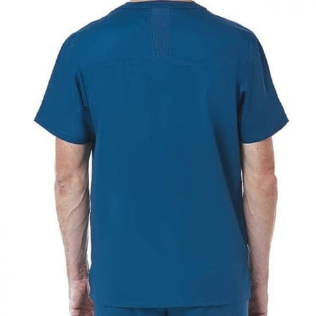 سكراب رجالي كامل فوق+تحت عصري مطور 3 جيوب مع 4جيوب بالبنطلون ولستك وخيط من أجود ألأقمشه لايحتاج الى كوي موديل رقم RASM001