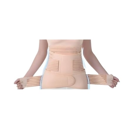 مشد بطن ثلاثي بعد الولادة و النفاس