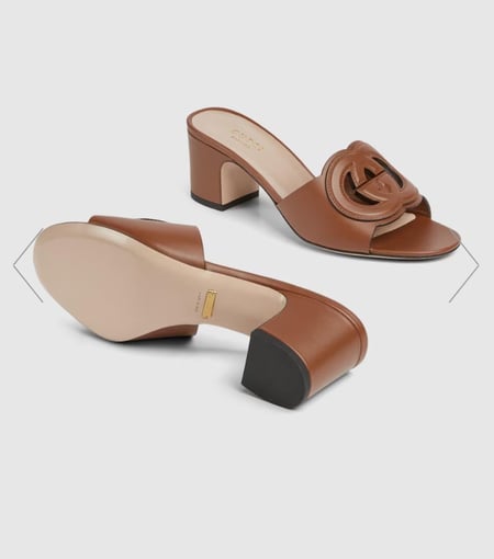 كعب قوتشي gucci