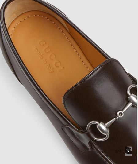 شوز قوتشي رجالي gucci