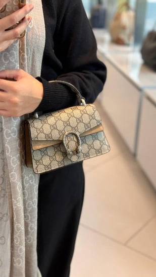 شنطة قوتشي/مقاس سوبر ميني