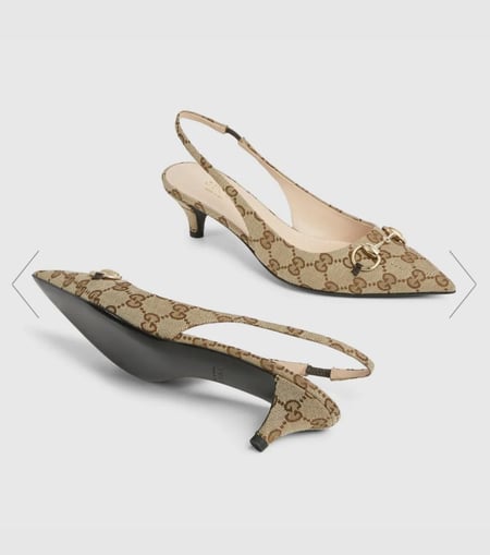 كعب قوتشي gucci