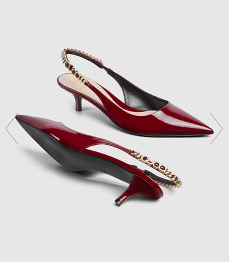 كعب قوتشي gucci