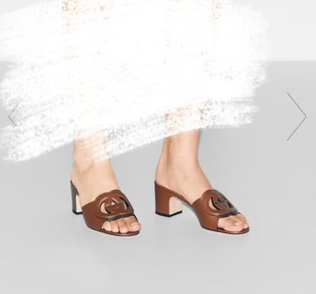كعب قوتشي gucci