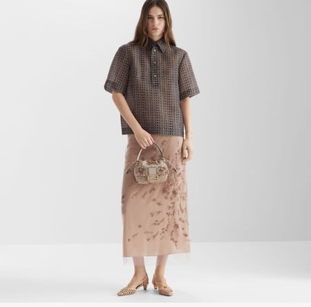 كعب فندي fendi