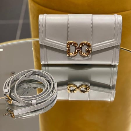 شنطة دولتشي اند غابانا/لون رمادي