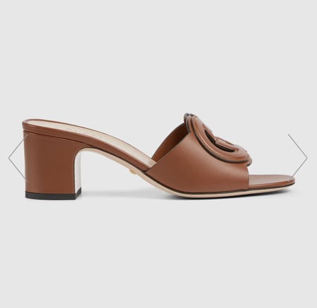 كعب قوتشي gucci
