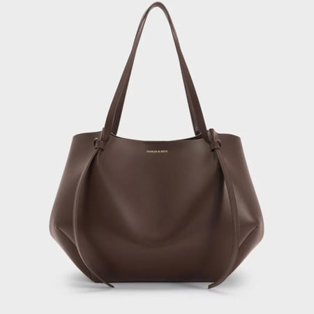 شنطة تشارلز اند كيث/مقاس اكس لارج-Espresso Brown