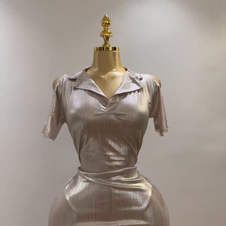 جلابية ليندا الجديدة اللامعة متعددة الألوان