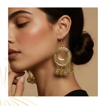 حلق اذن للرقص الشرقي