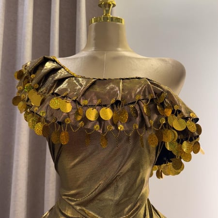 بدلة رقص اسكندراني لامعه