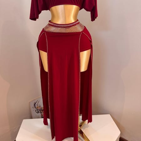 بدلة الراقصة اوكسانا لامعه