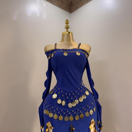 جلابية رقص مصري مميزة الوان متعددة