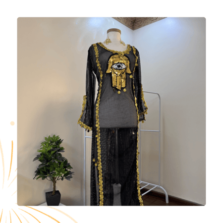 جلابية الكف للرقص المصري