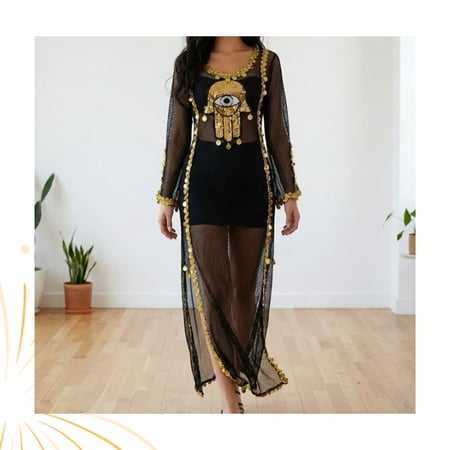 جلابية الكف للرقص المصري