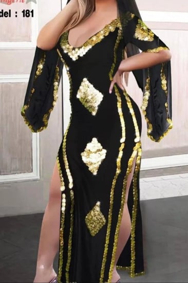 جلابية رقص صعيدي مصري مميزة