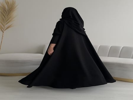 عباية غزل دبل كلوش