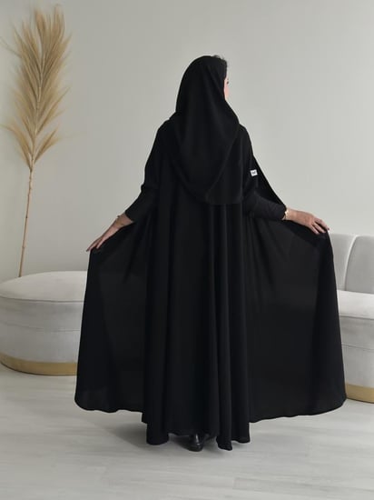 عباية غزل دبل كلوش