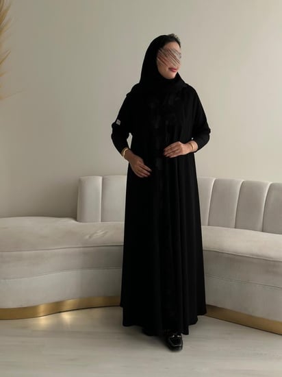 عباية غزل دبل كلوش