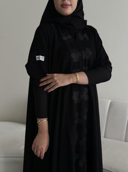 عباية غزل دبل كلوش