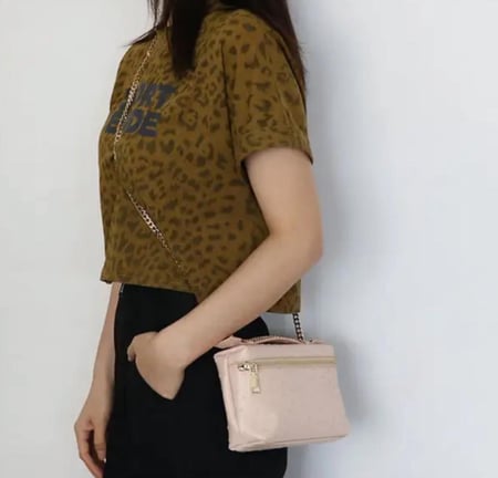 Crossbody Ostrich Bag