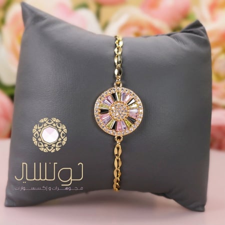 اسوارة ناعمة زركون مطلية