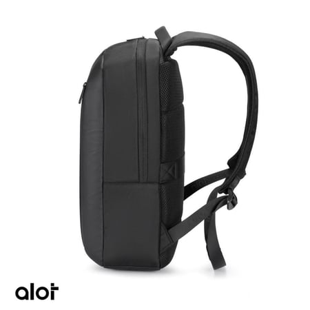 حقيبة alot، ظهر للابتوب بسعة 18 لتر - أسود